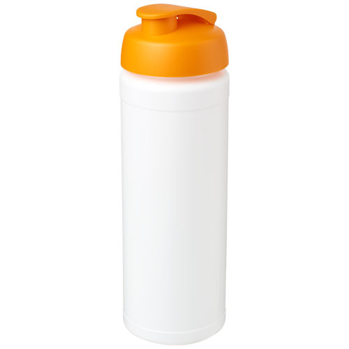 Bidon de sport promotionnel 750ml Baseline® Blanc / Orange